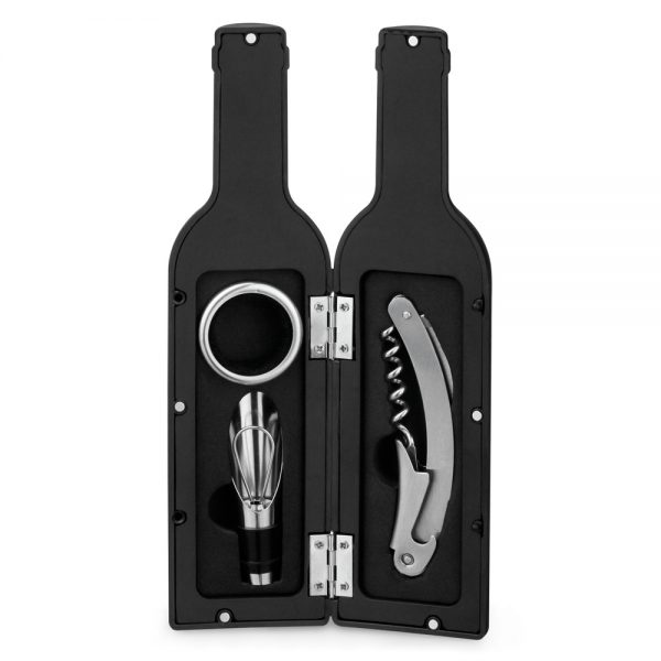 7110 - Conjunto para vinho em metal - Imagem 4