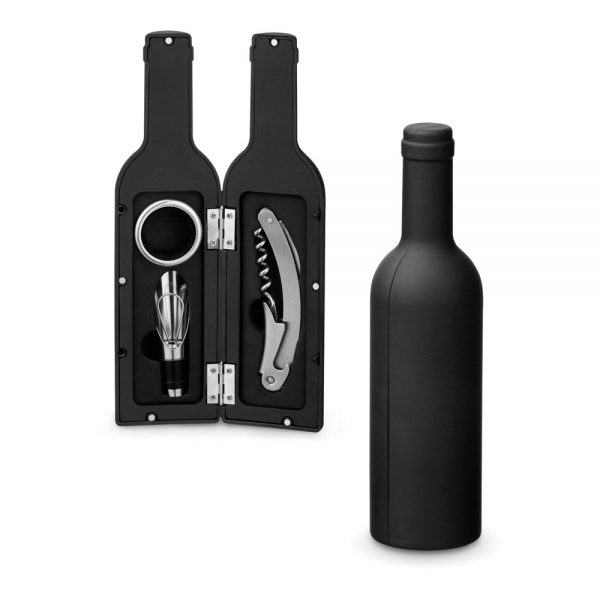 7110 - Conjunto para vinho em metal