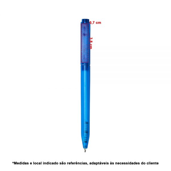 7022 - Caneta Plástica - Imagem 4