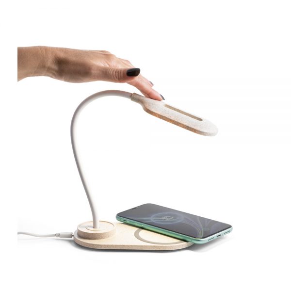 7157 - Luminária de mesa com carregador wireless - Image 10